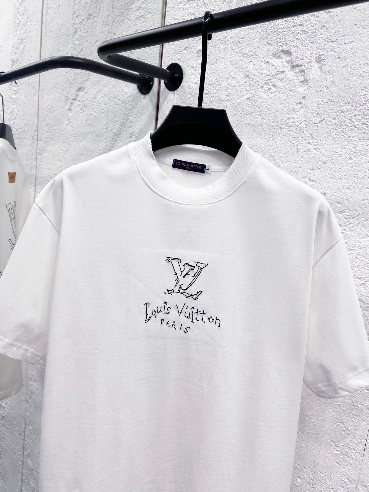 26ss new classic embroidered short sleeved shirt