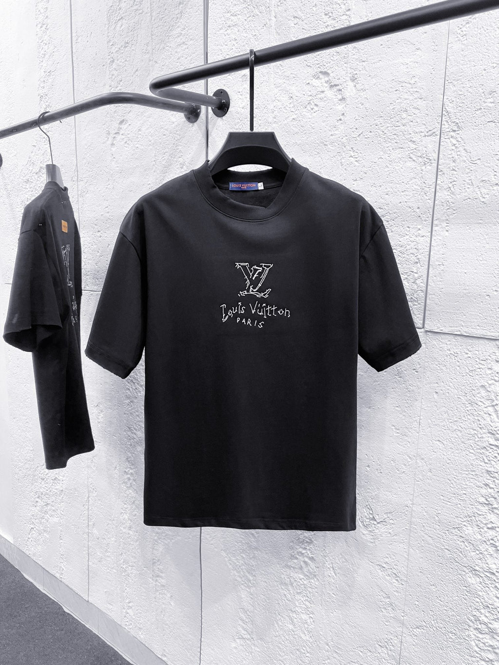 26ss new classic embroidered short sleeved shirt