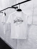 26ss new printed classic short sleeved shirt